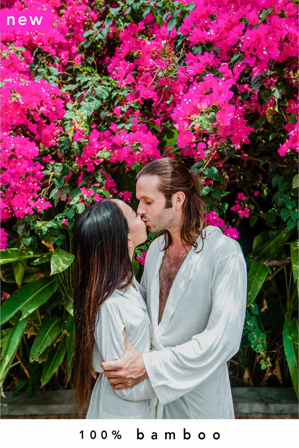 2x nooboo luxuriöse 100% bambus kimonos & lounge pants 2200 gramm (-25% OFF)