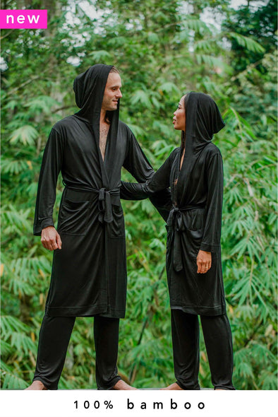 2x nooboo luxuriöse 100% bambus kimonos & lounge pants 2200 gramm (-25% OFF)
