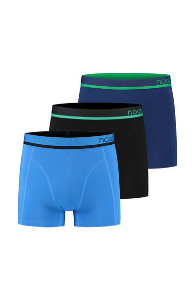 3er-packung nooboo luxuriöser boxer-shorts (2+1 gratis)