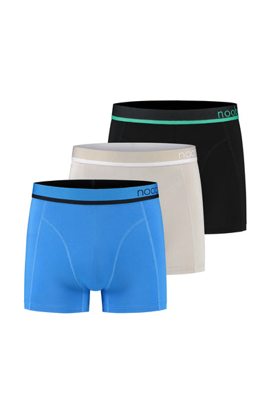 3er-packung nooboo luxuriöser boxer-shorts (2+1 gratis)