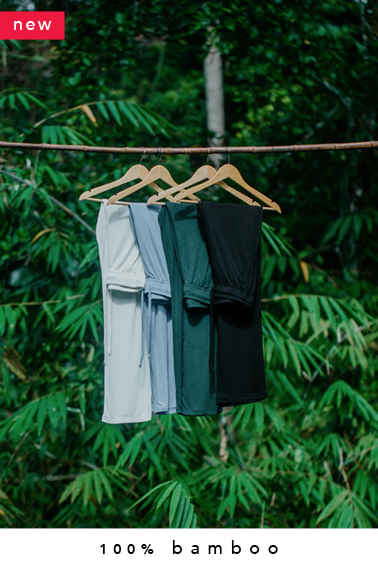 2x 100% bambus kimono + 2x lounge pants kombination damen (sonderanfertigung in Bali + naturfarbstoff) -25% OFF