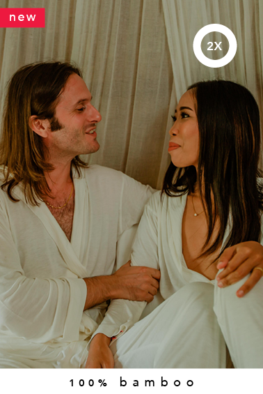2x 100% bambus kimono (sonderanfertigung in Bali + naturfarbstoff) -15% OFF