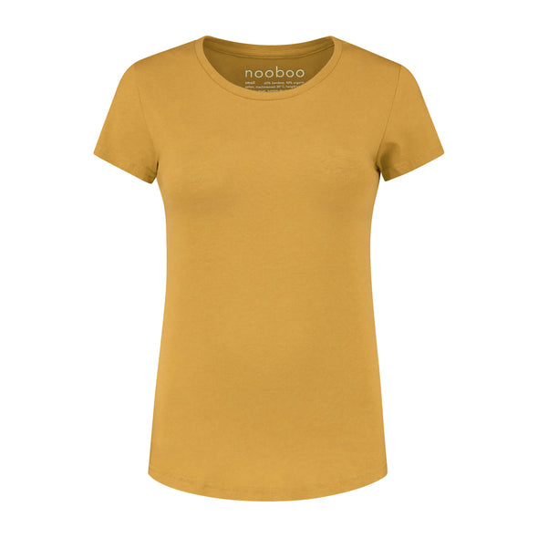 nooboo luxuriöses damen bambus t-shirt 165 gramm