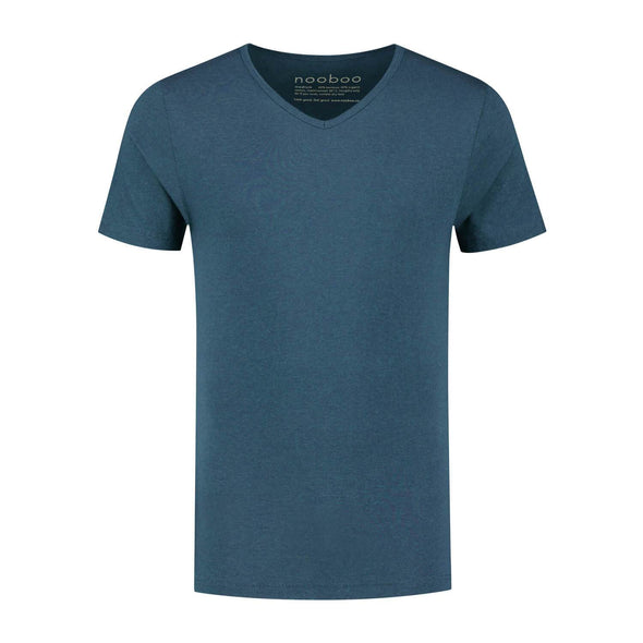 nooboo luxuriöses bambus t-shirt mit v-ausschnitt 185 gramm